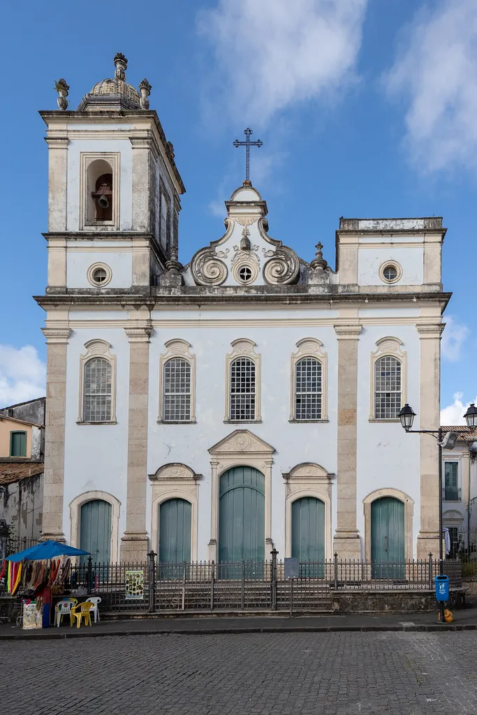 Igreja de São Pedro dos Clérigos, Salvador, Bahia, Brazil.