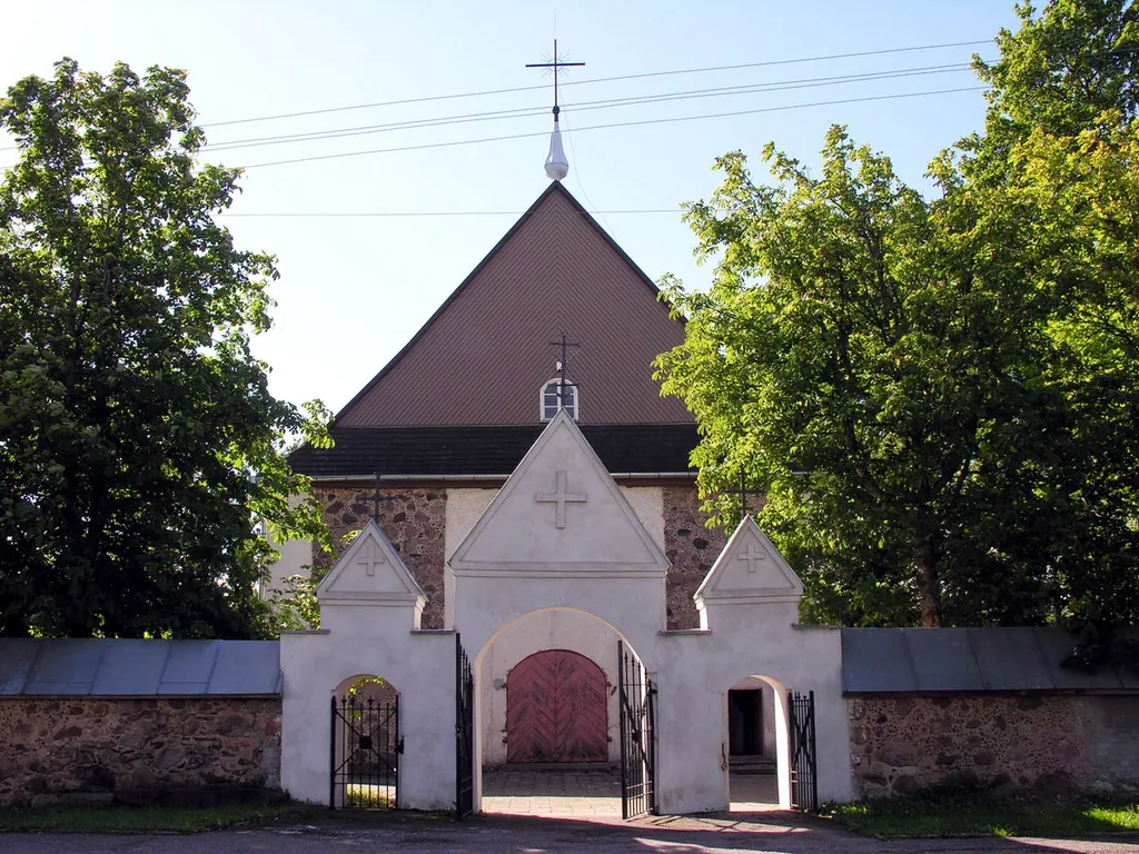 Židikų Šv. Jono Krikštytojo bažnyčia Vartai Foto: Algirdas, 2006 m. rugsėjo 9 d., Lietuva