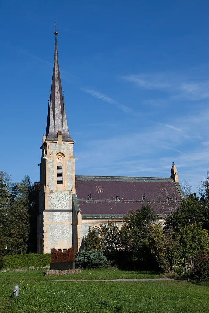 Reformierte Kirche (1890) in Bad Ragaz (SG)