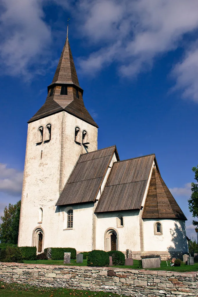 Igrexa de Anga, na illa sueca de Gotland.