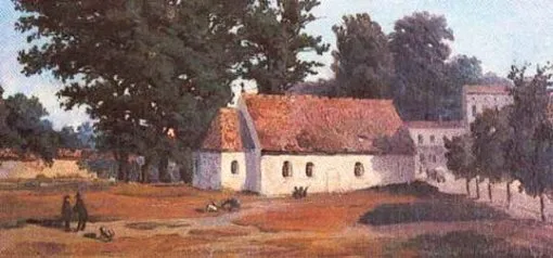 Kościół p.w. św. Idziego w Bydgoszczy - zbud. w XIII w., rozebrany w 1879 r.