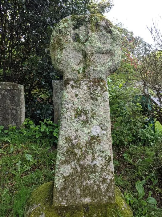 Old Wayside Cross in St Stephen in Brannel parish