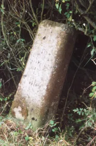 Milestone, Ruffinswick Farm, S of Railway