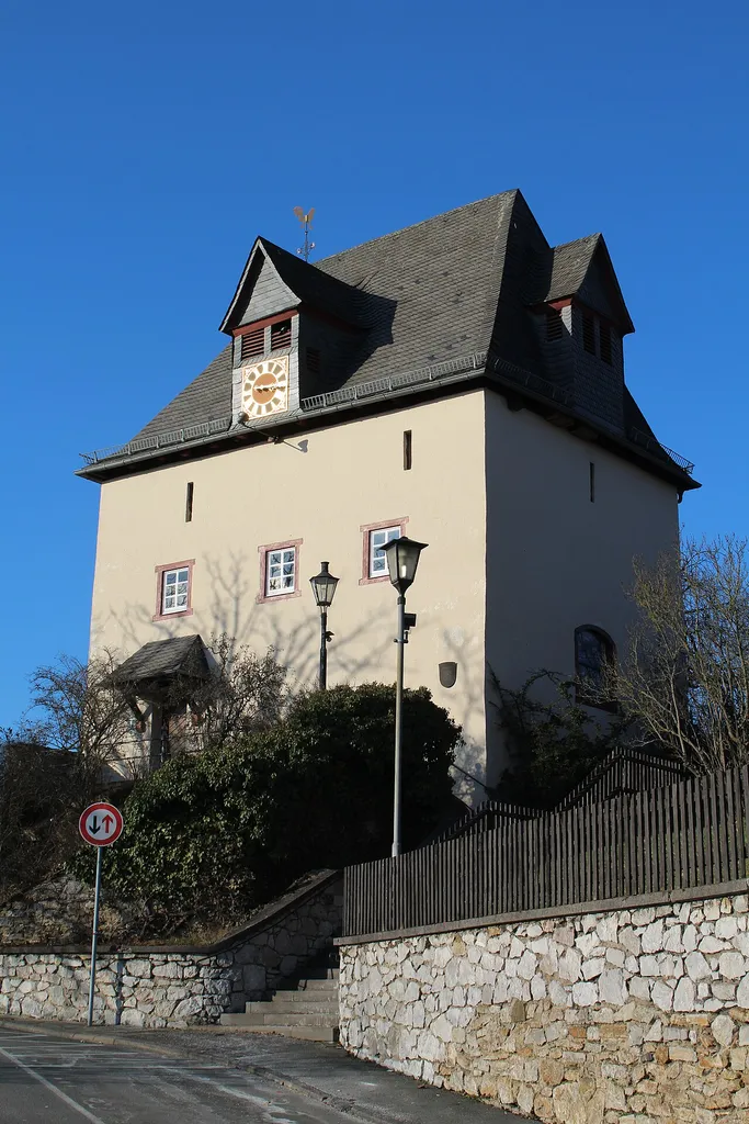 Ehemalige evangelische Kirche Ehringshausen, Lahn-Dill-Kreis, Hessen, Deutschland