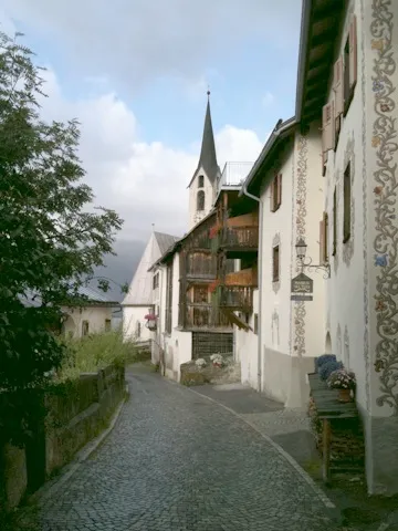 reformierte Kirche in Guarda GR
