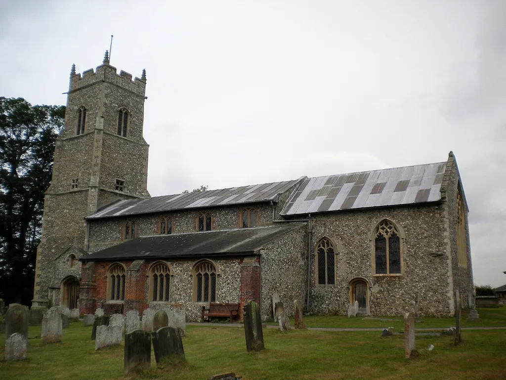 St Mary's parish church, Wroxham, Norfolk, England.