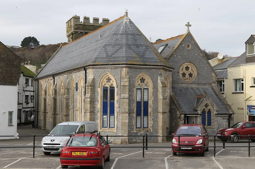 St Mary's Church, East Looe, now deconsecrated.