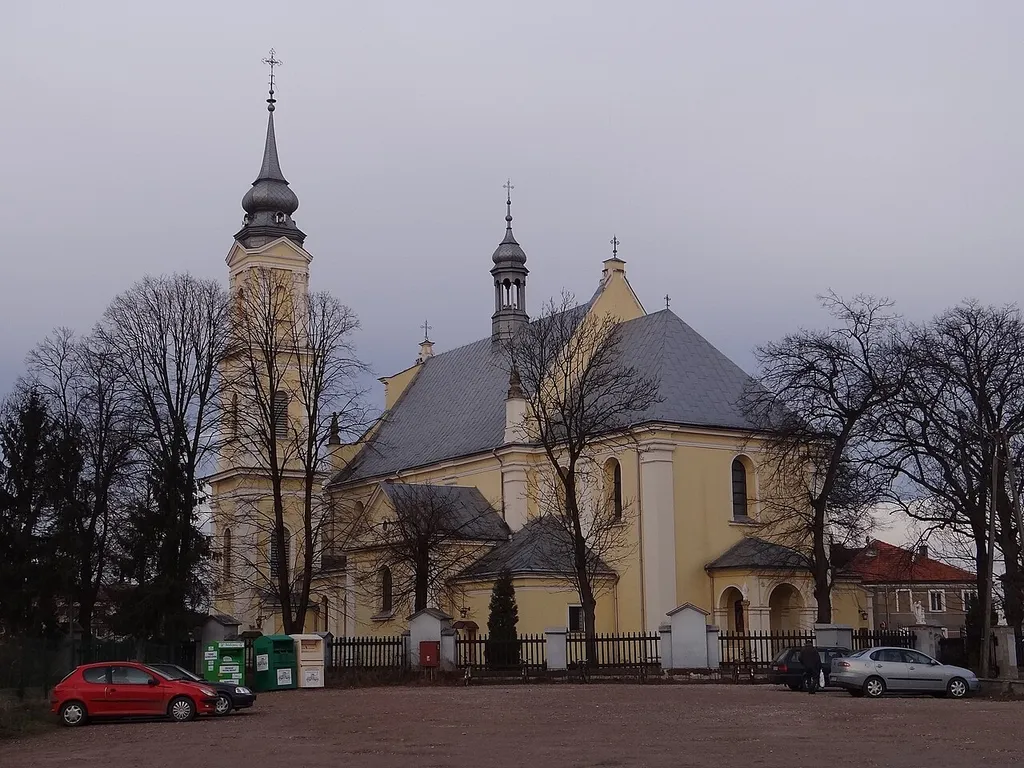 Szczucin Rynek 19 - rzymskokatolicki kościół parafialny p.w. św. Marii Magdaleny, 1680, XIX