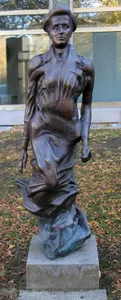 monument to Rosa Luxemburg