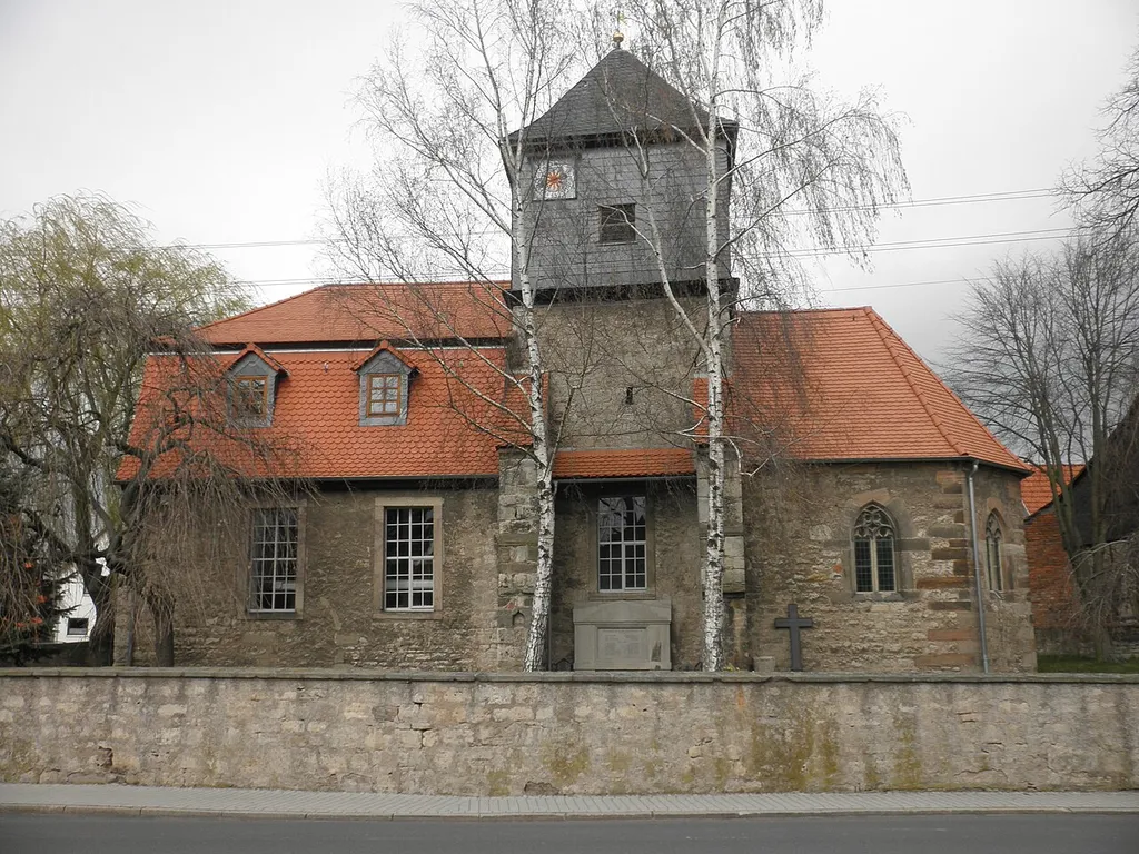 Church in Possendorf (Weimar) in Thuringia