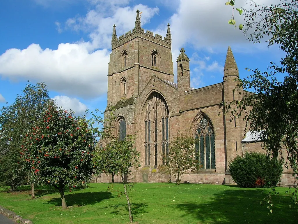 The priory church of St. Peter and St Paul, Leominster