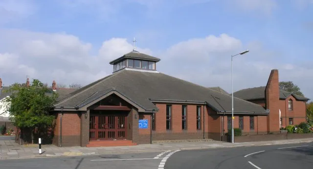 Llanelli Roman Catholic Church This is the new Roman Catholic Church. The previous building had to be demolished as it was built directly over the course of the submerged river Lliedi and this had caused structural damage to its foundations.