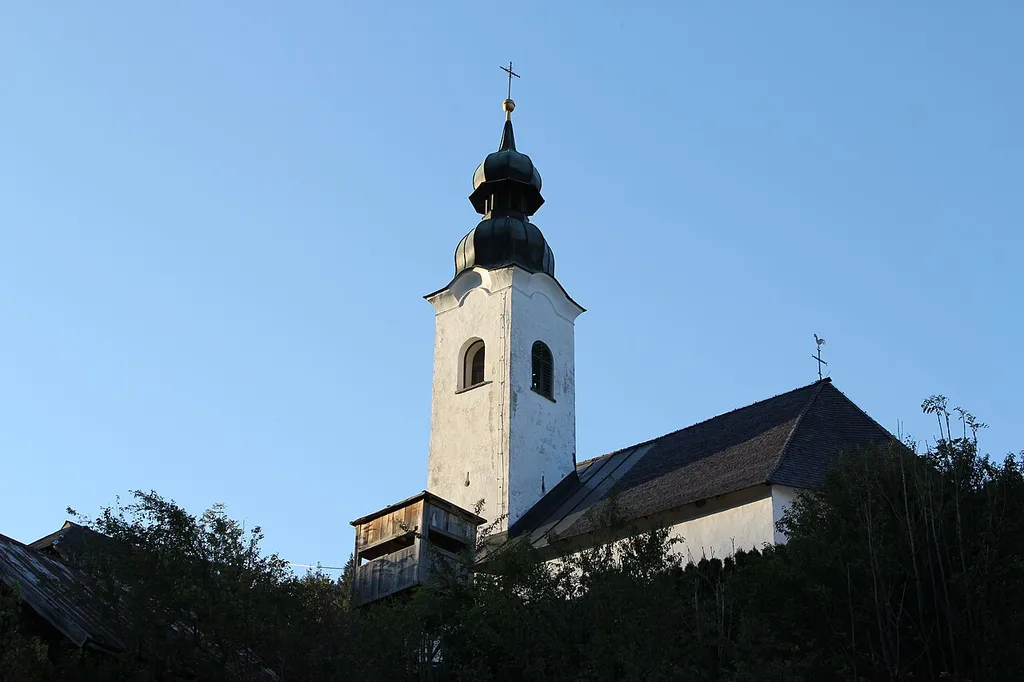 Church of Dellach in the community of Hermagor