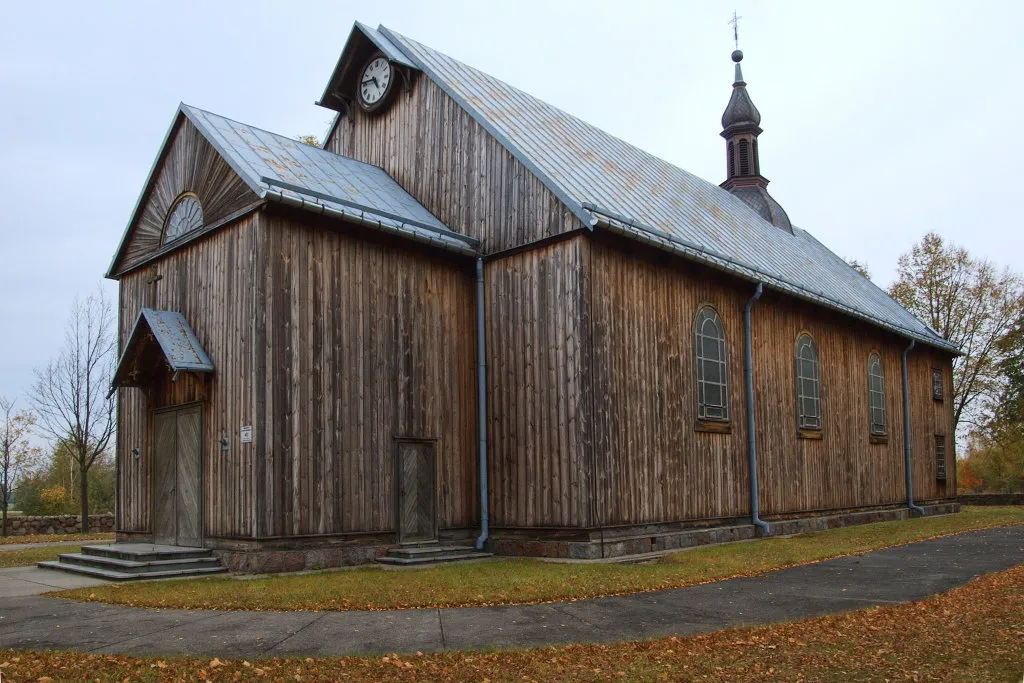 Skierkowizna, kościół par. pw. św. Andrzeja, 1840, 1936