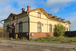 Sortavala port railway station warehouse