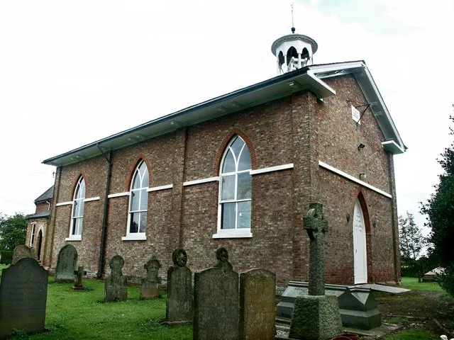 St Paul, Carrington A Jephtha Pacey Fen Chapel of 1816. The apsidal chancel was added in 1872.