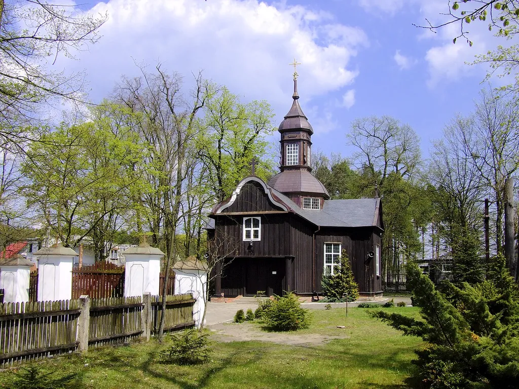Dzwonnica (przy kościele p.w. św. Wawrzyńca), drewn., 1770 Łomnica, Zbąszyń