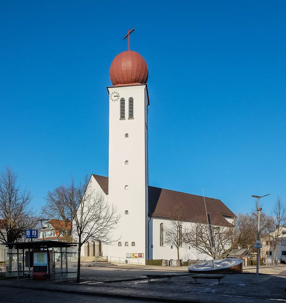 Parish church Maria Hilfe der Christen, Kressbronn, Bodenseekreis, Baden-Württemberg, Germany