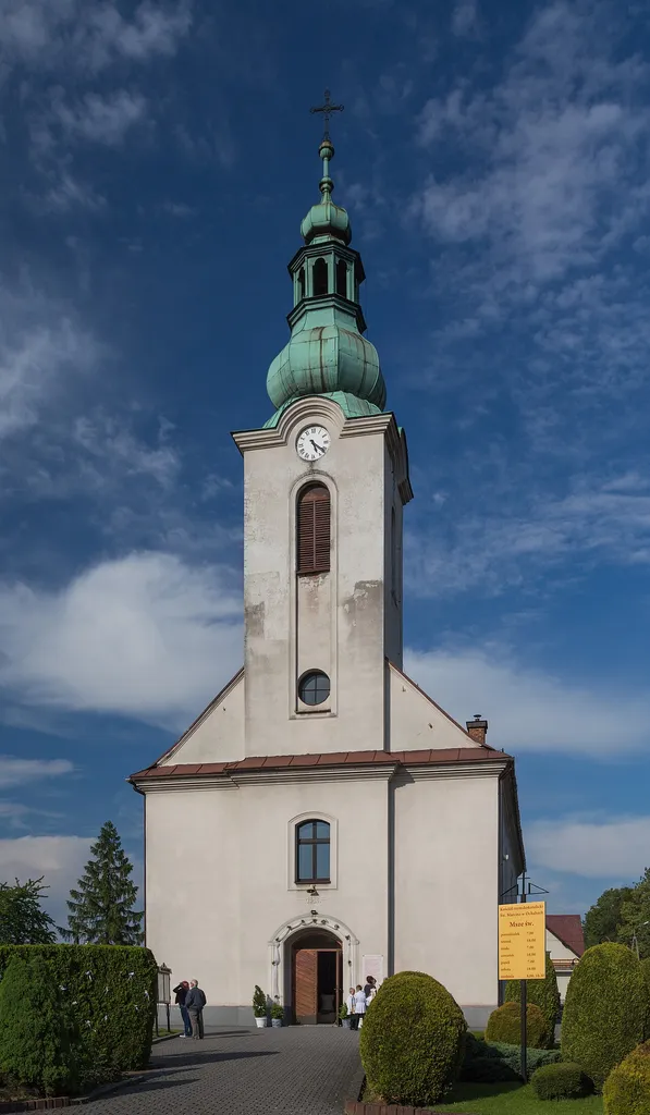 Church of Saint Martin. Ochaby, Silesian Voivodeship, Poland.