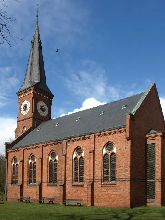 Elmshorn (Slesvic-Holstein, Germany), Collegiate church (ev.luth.), photo 2008