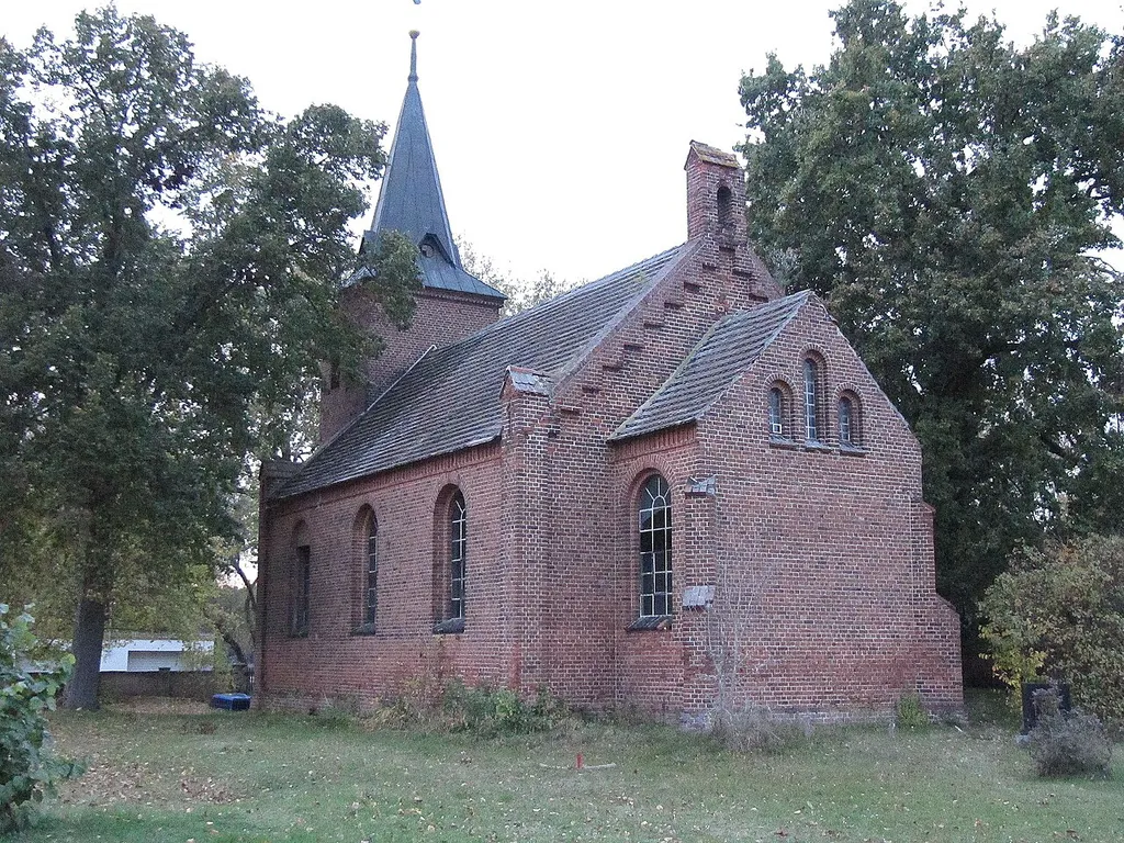 kirche in briest, havelsee
