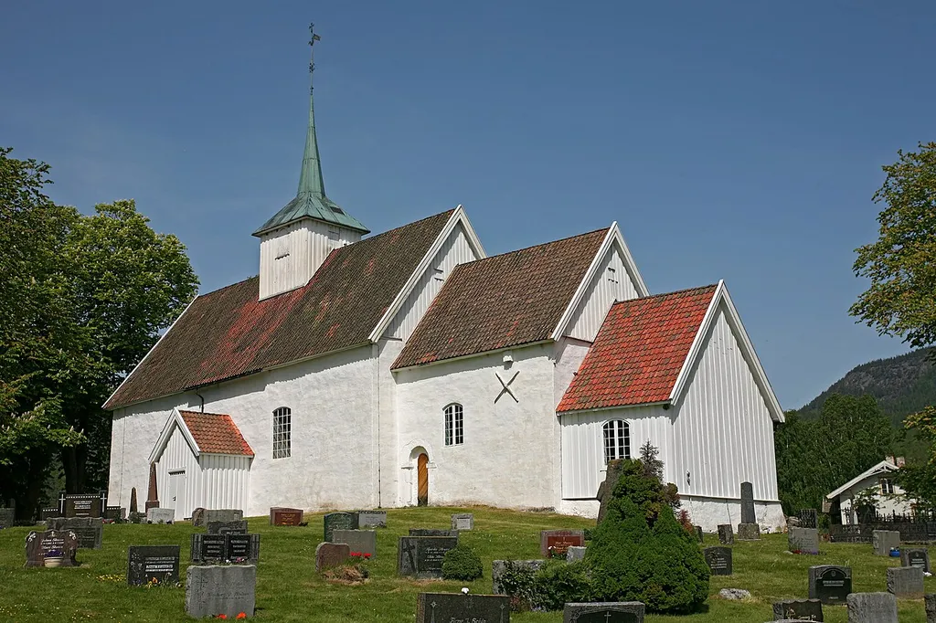 Picture of Sauherad church (Telemark - Norway)