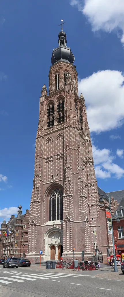 Tower of the St. Catherine's Church in Hoogstraten