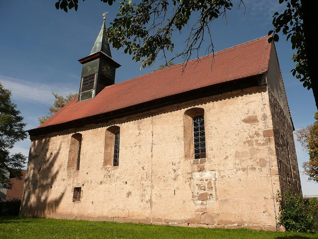 Die kleine mittelalterliche Kapelle in Seckendorf bei Cadolzburg