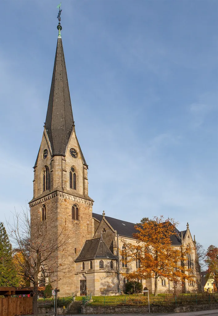Kleinenbremen, Evangelische Pfarrkirche