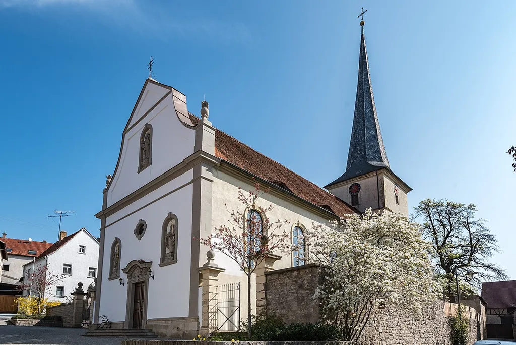 Arnstein, Müdesheim, Kath. Pfarrkirche St. Markus und St. Ulrich