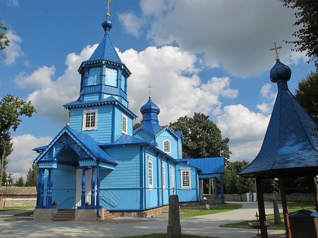 Orthodox church of the Exaltation of the Holy Cross, Poniatowskiego 27 st., Narew, gmina Narew, podlaskie, Poland