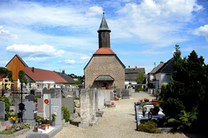 Kath. Filialkirche hl. Laurenz (Spitalkirche Aschach, Friedhofskirche)