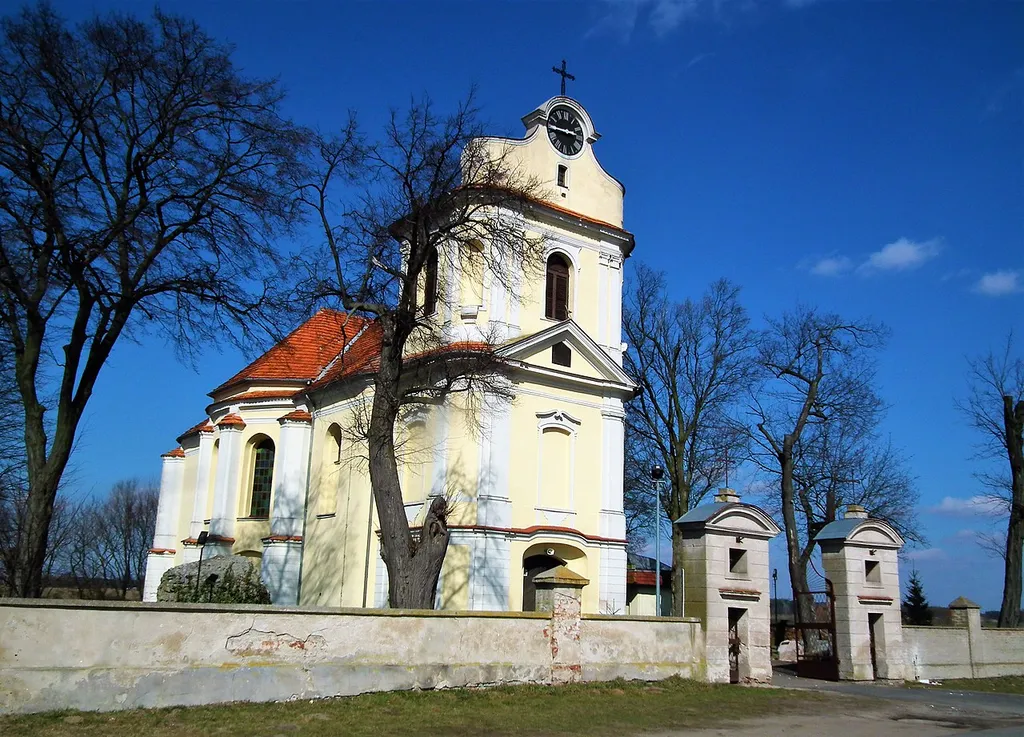 Kościół św. Mikołaja w Siedlcu w gm. Kostrzyn Wlkp.