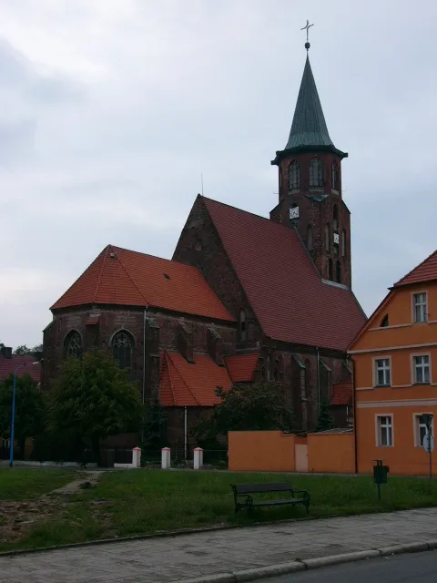 Holy Cross church in Ścinawa