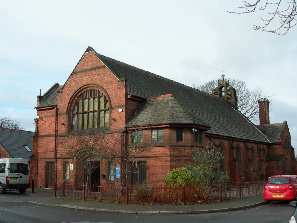 Photograph of the former Roman Catholic Church, Winwick Hospital