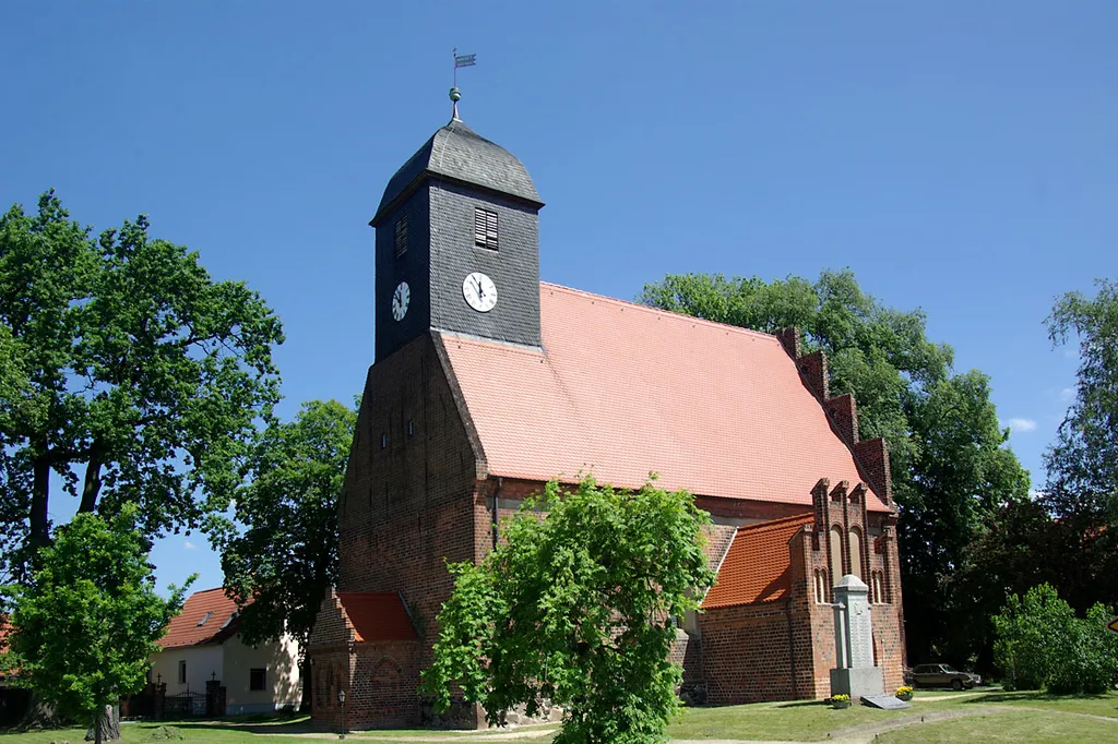 Church of Briesen, Spreewald, Brandenburg, Germany