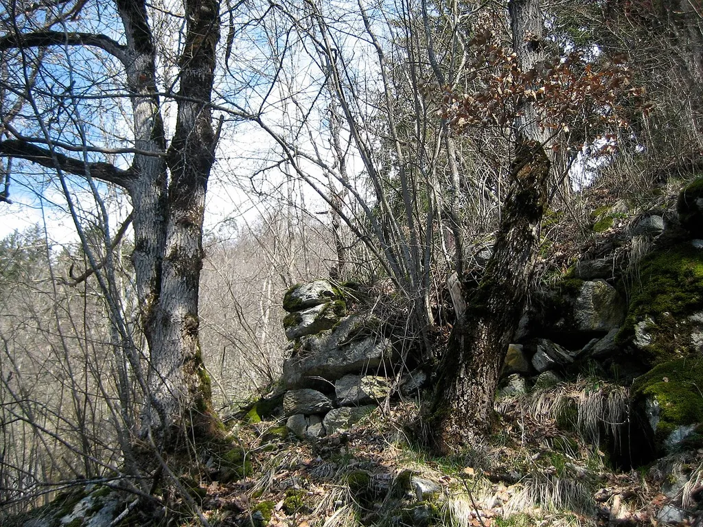 Fundamentrest an der Südwestecke