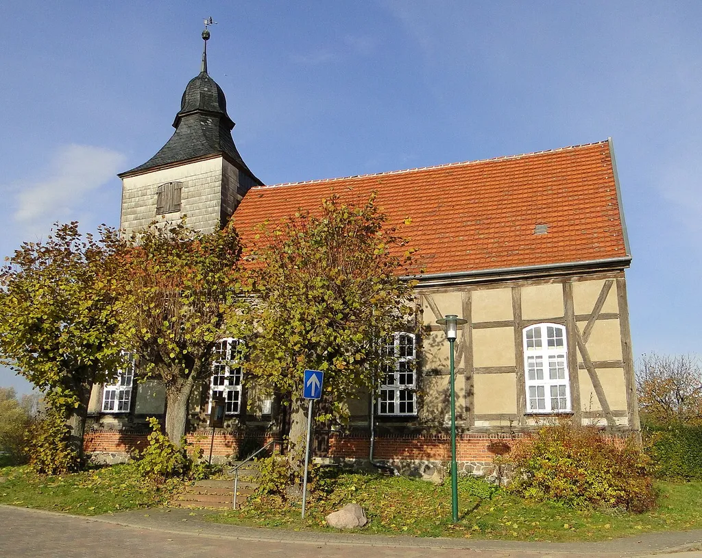 Church in Thurow, district Mecklenburg-Strelitz, Mecklenburg-Vorpommern, Germany