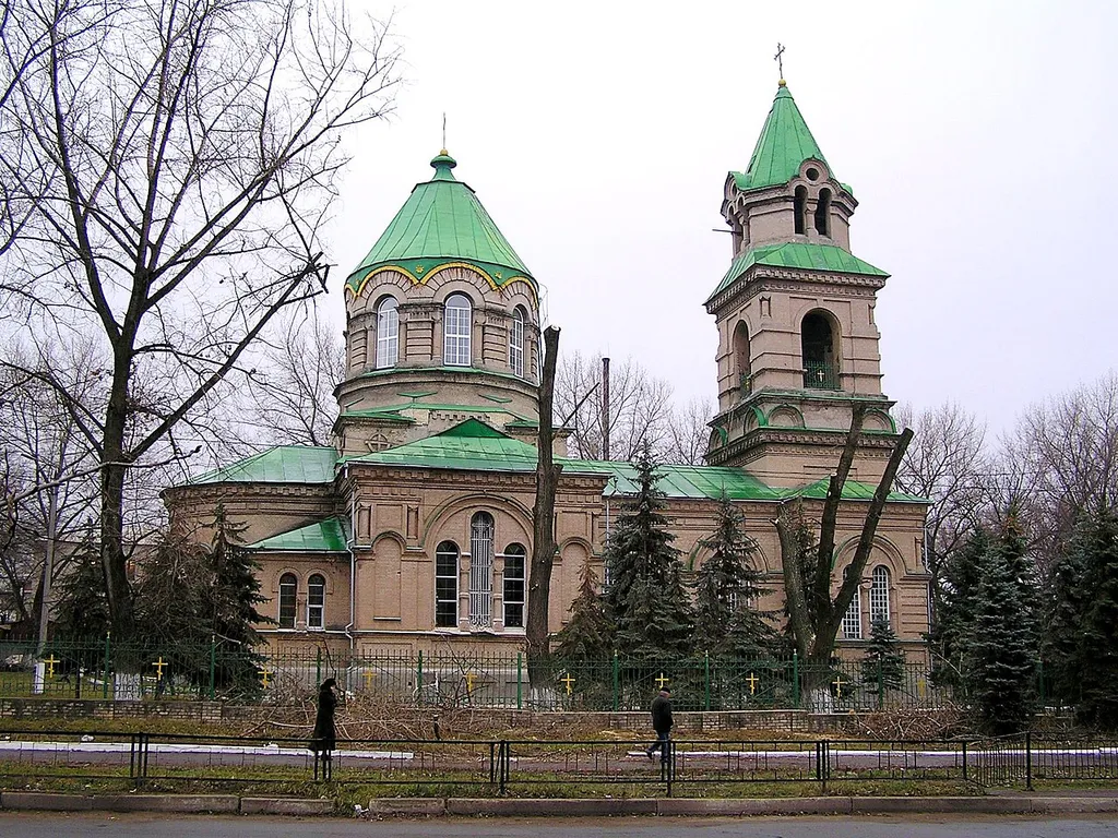 Миколаївська (первісно Іоанна Предтечі) церква 1900р., вул. Соборна, 35, м. Дружківка, Донецька обл.