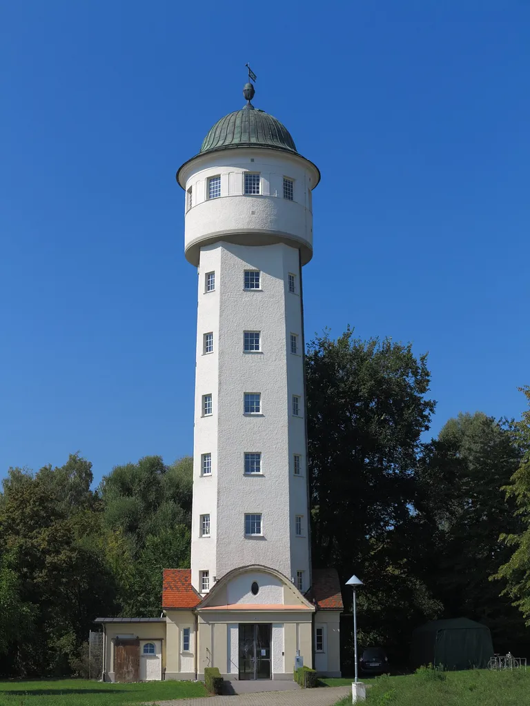 Constance, Germany: the watertower Stromeyersdorf. It is reused as an office-building.