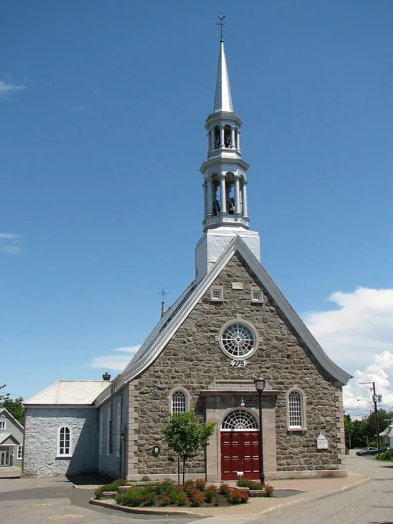 Saint Etienne Church (1733), Beaumont, province of Quebec, Canada
