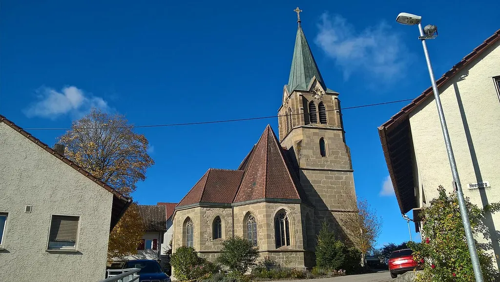 Ehemalige Wallfahrtskirche aus dem 15. Jahrhundert.
