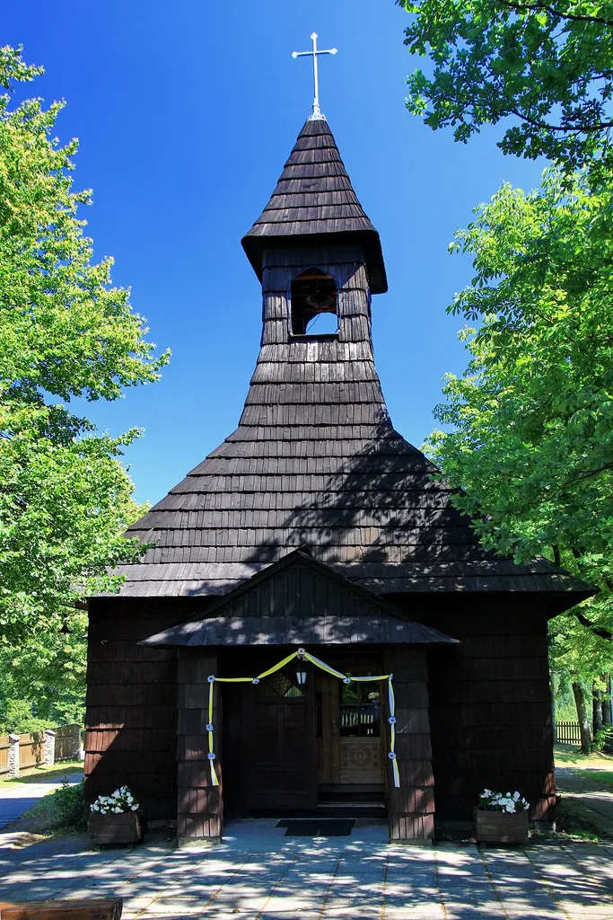 Our Lady of Fatima parish church in Istebna-Stecówka, build in 1957-1958