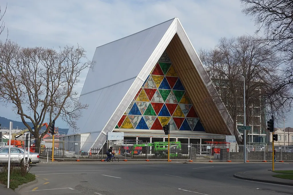 Cardboard Cathedral in July 2013.
