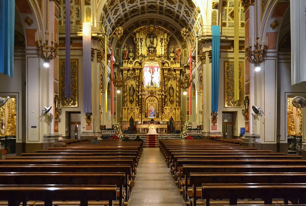 Església de sant Valeri de Russafa, interior.