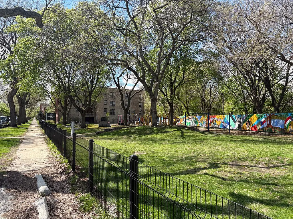 Clyde and Brummel Tot Lot, Evanston, IL