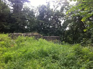 Burghalde, medieval refuge castle ruin