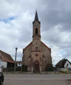 Protestantische Kirche Niederlustadt