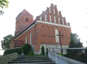 Saint Nicholas church in Łąkorz