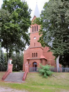 Our Lady Help of Christians church in Klusy